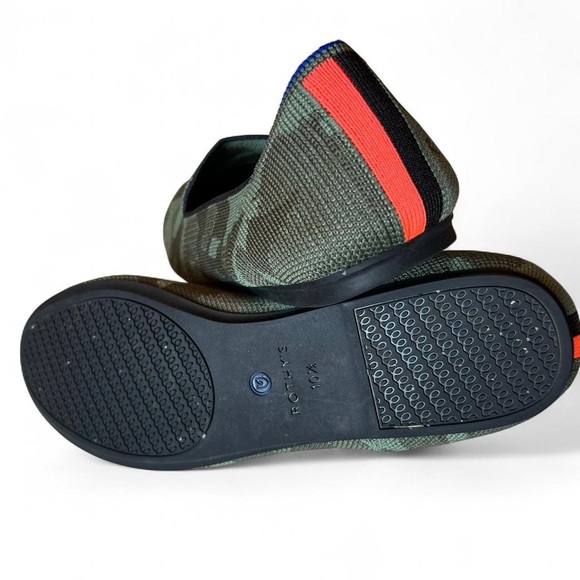Rothy’s The Loafer Olive Camo | Women’s 10.5 | Eco-Friendly, Sporty, Washable - Picture 6 of 8